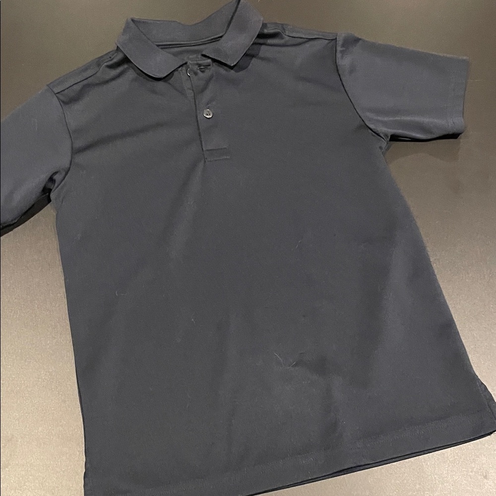 Classic Navy Kids Polo Uniform Shirt
